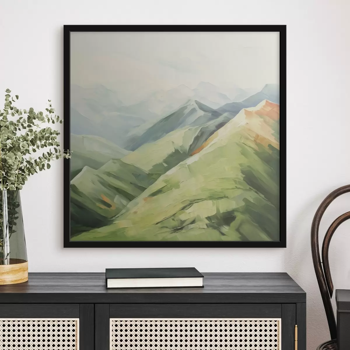 Poster Berglandschaft f45125