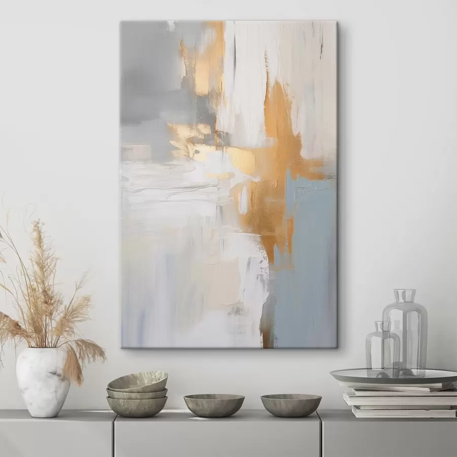 Wandbilder Abstrakte Pinselstriche Nachahmung der Malerei s45112