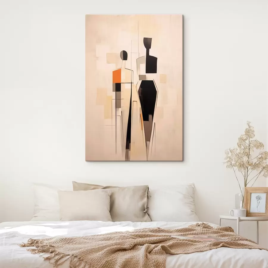 Wandbilder Abstrakte Silhouetten s45124