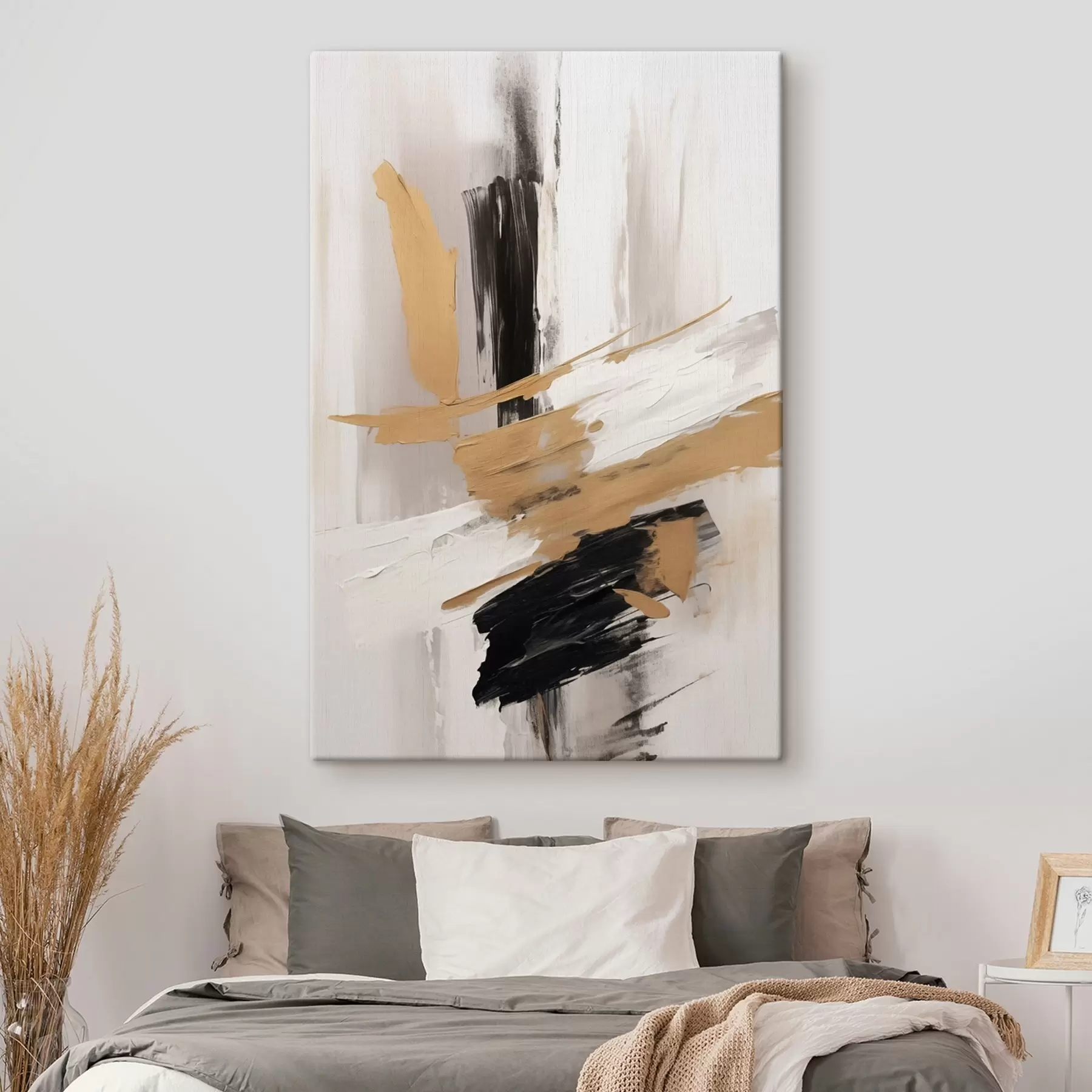 Wandbilder Moderne Abstraktion Nachahmung von Pinselstrichen s45127