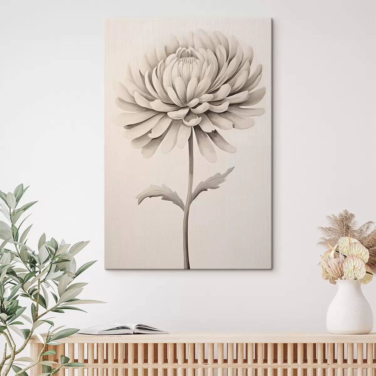 Wandbilder Große Blume s45141