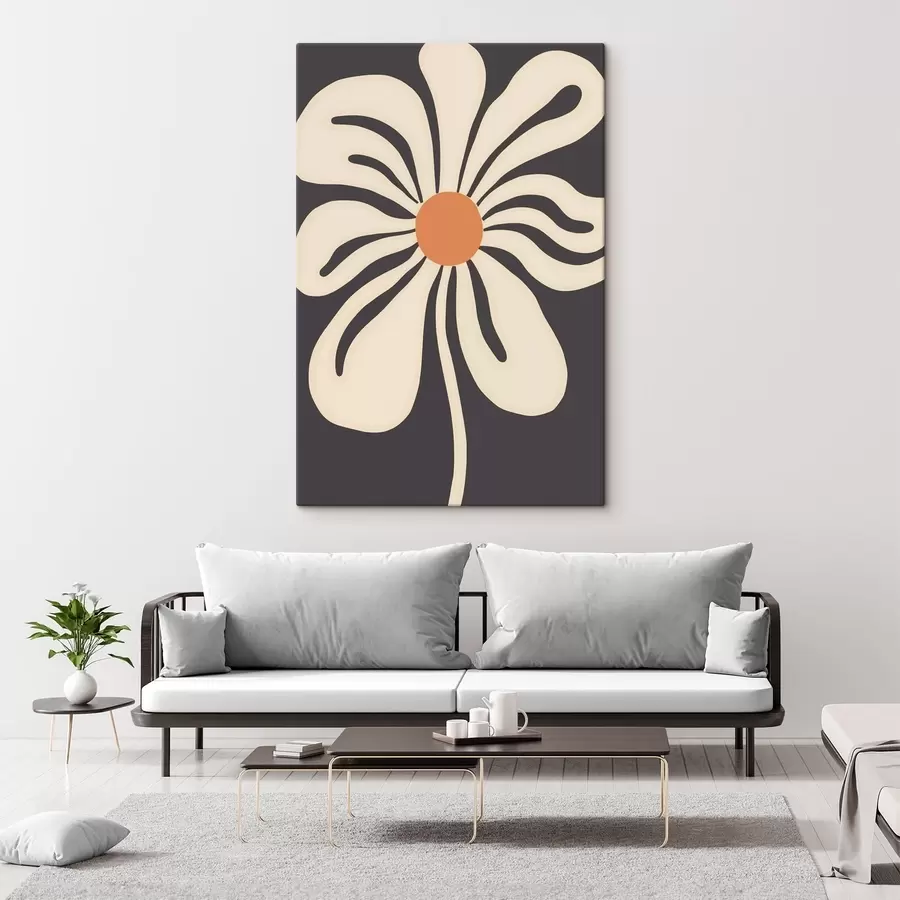 Wandbilder Stilisierte Blume s45150