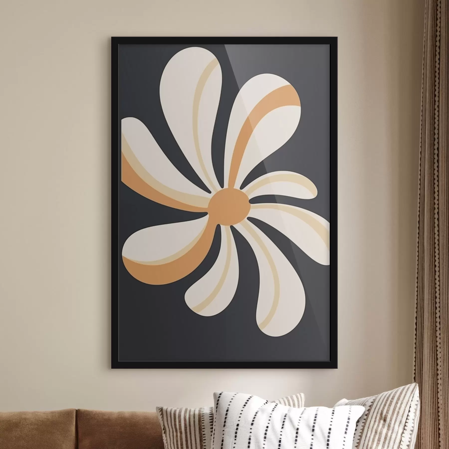 Fototapete Stilisierte Blume f45151