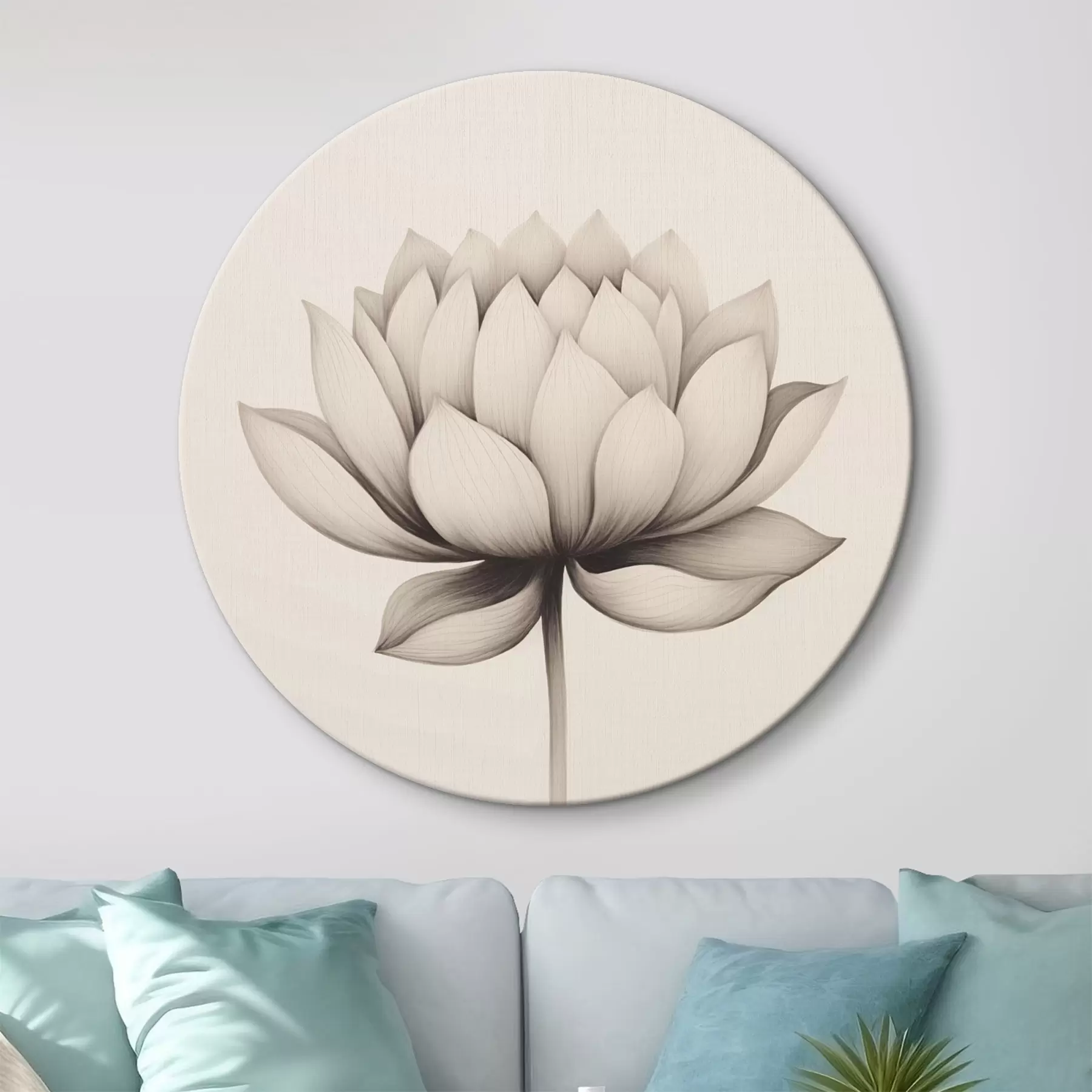 Wandbilder Große Blume r45142