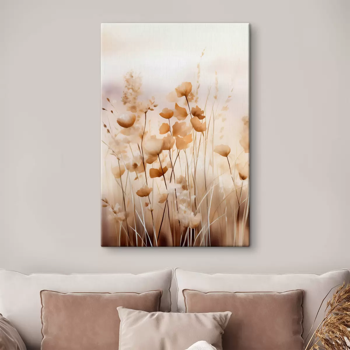 Wandbilder Abstrakte Wildblumen s44413