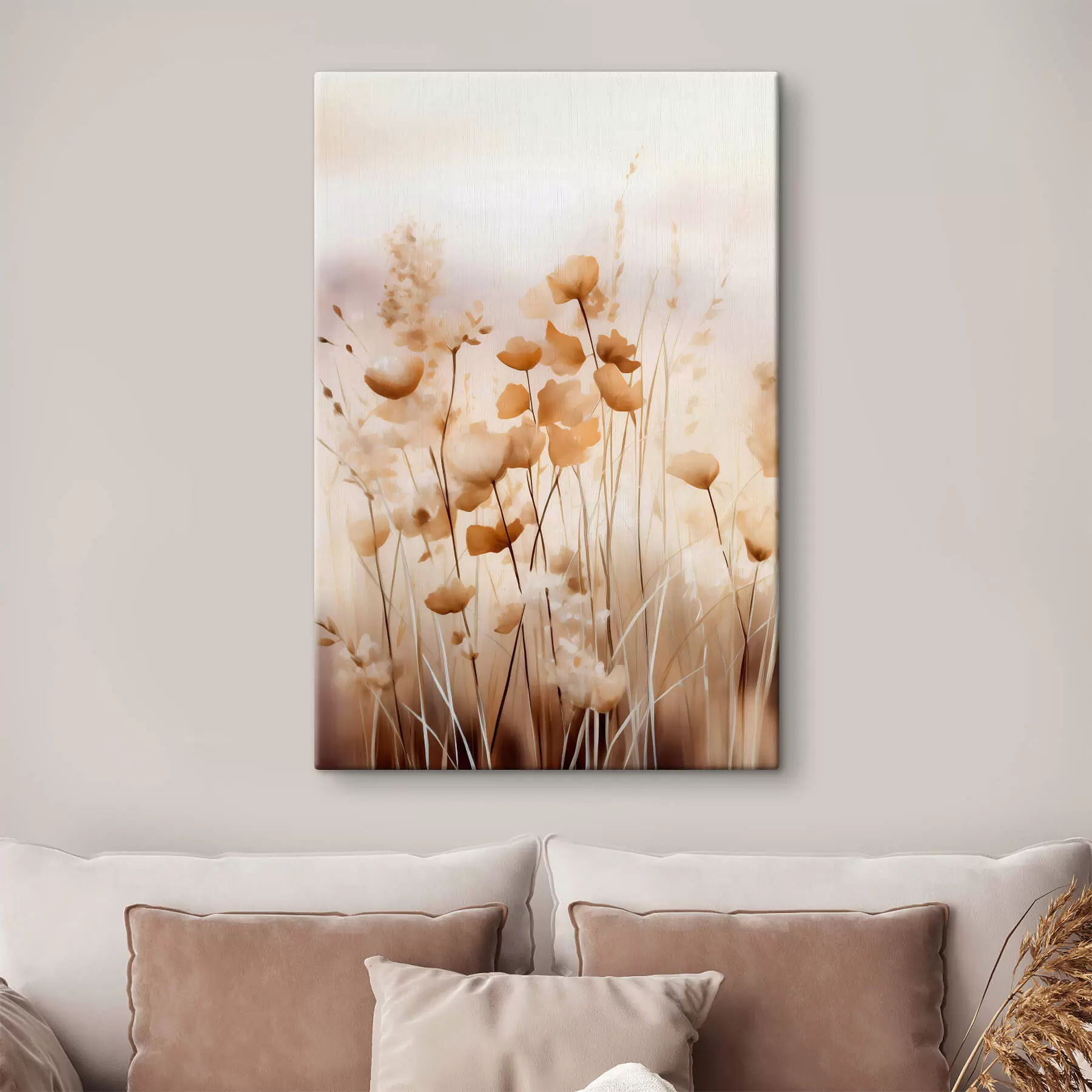 Wandbilder Abstrakte Wildblumen s44413