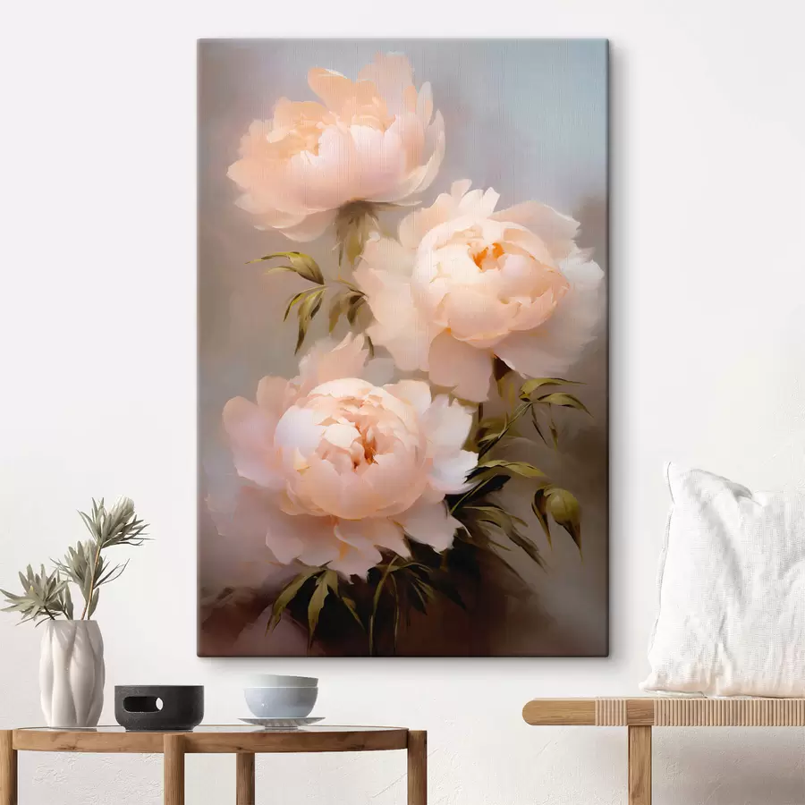 Wandbilder Ein Strauß Pfingstrosen s44414