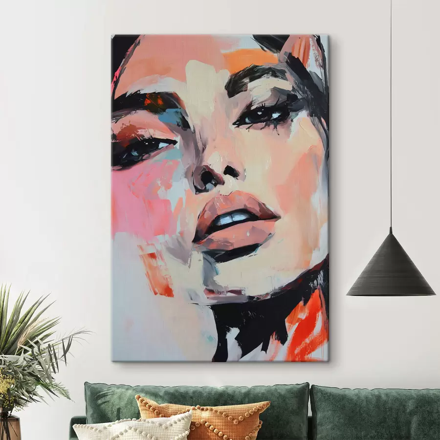 Wandbilder Porträt einer Frau s45136