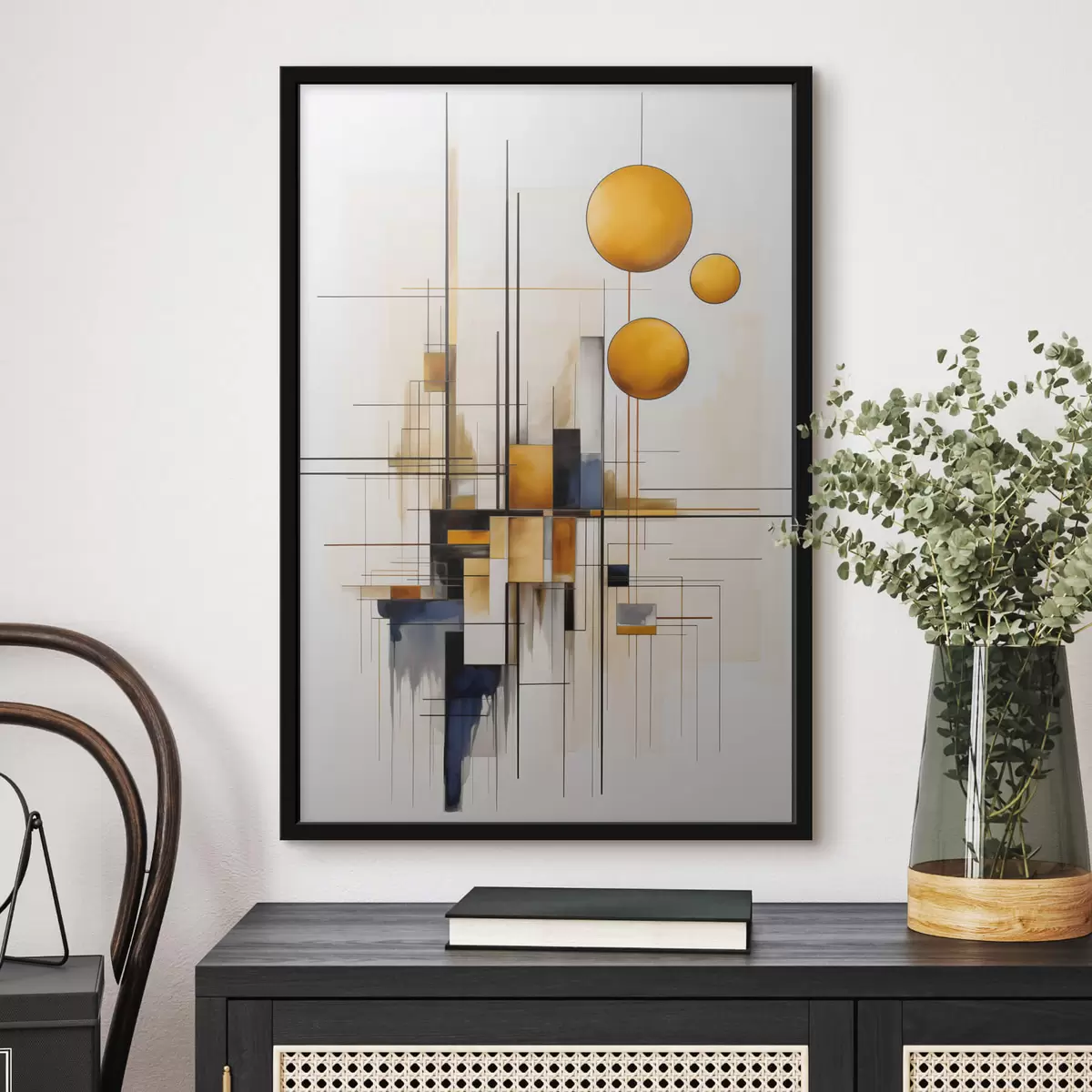 Poster Geometrische Abstraktion f45159