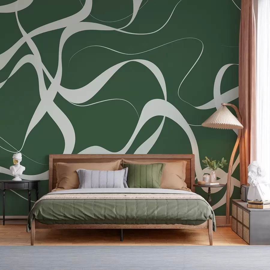 Fototapete Gewellte Linien w04223v2