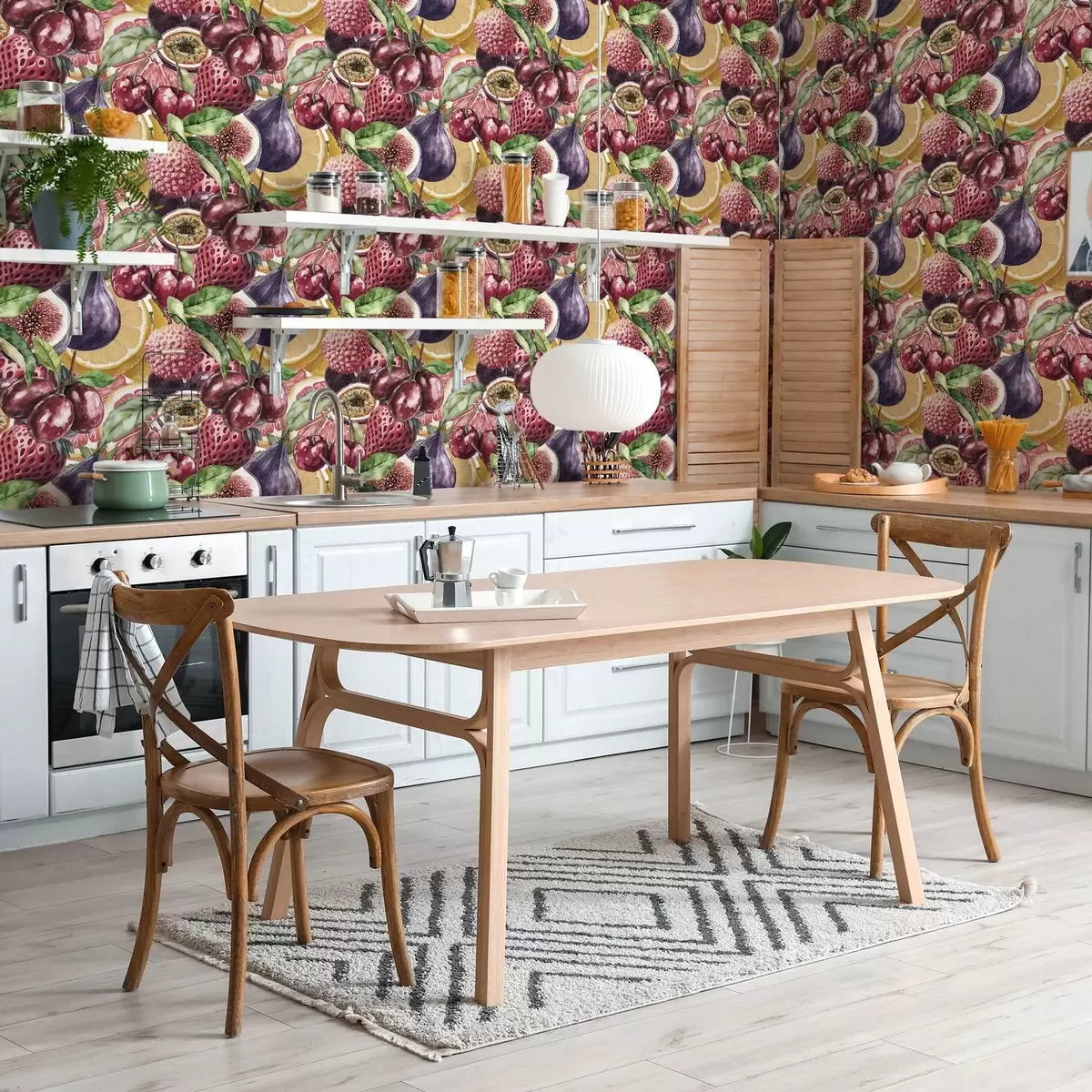 Tapete Saftige Tropenfrüchte a00416