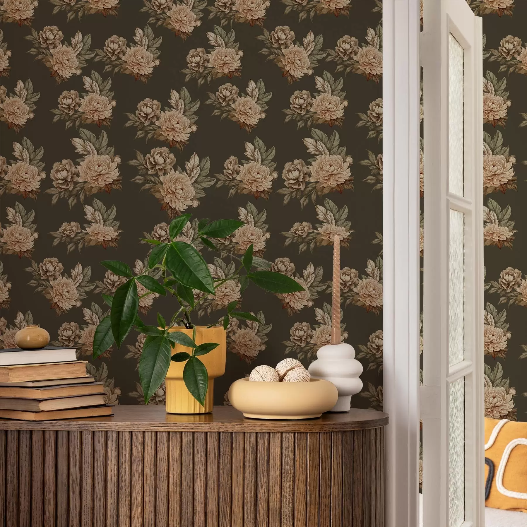 Fototapete Retro-Rosen a00419