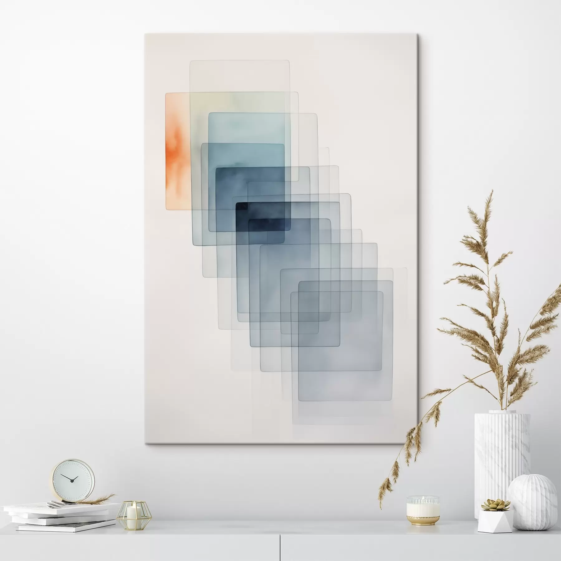 Wandbilder Minimalistische geometrische Abstraktion s45213