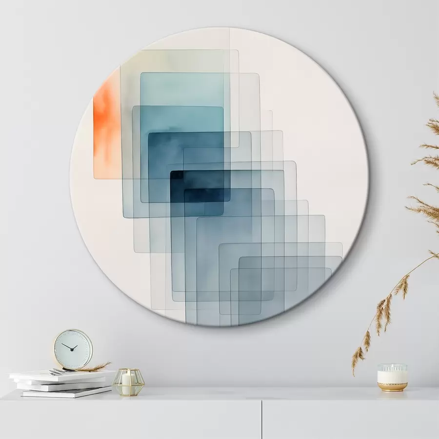 Wandbilder Minimalistische geometrische Abstraktion r45213