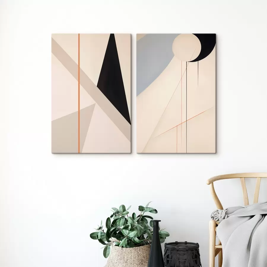 Wandbilder Geometrische Abstraktion m00536