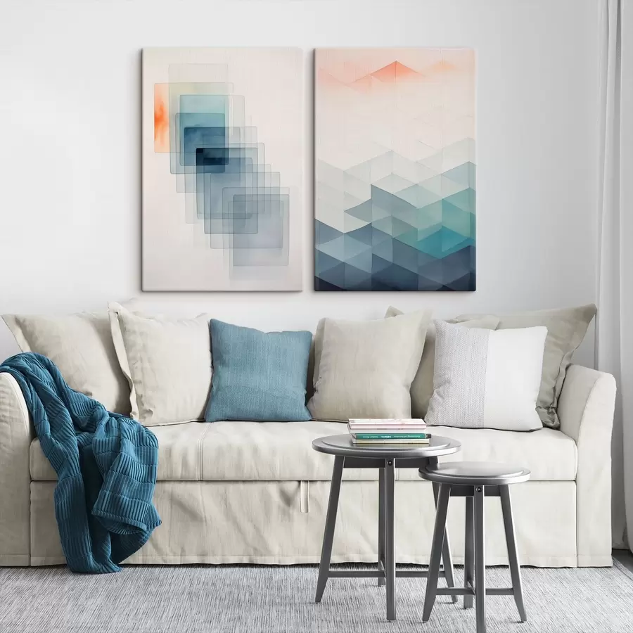 Wandbilder Moderne geometrische Abstraktion m00537