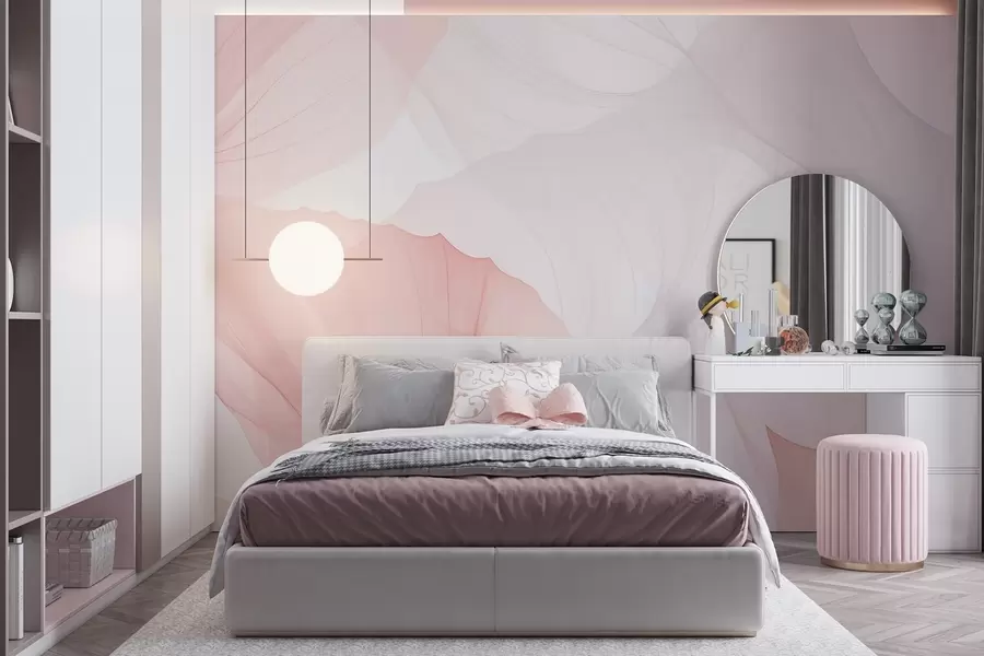 Fototapete Transparente Blütenblätter w04290v1