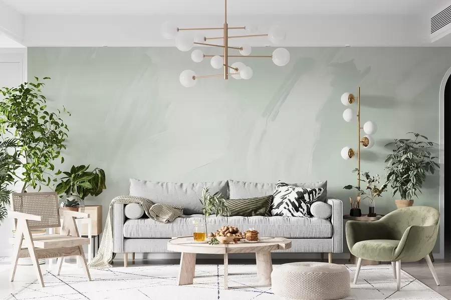 Fototapete Abstrakte Striche mit Imitation einer abgenutzten Textur w04291v1