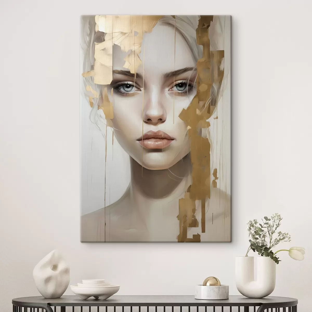 Wandbilder Abstraktes Porträt s45215