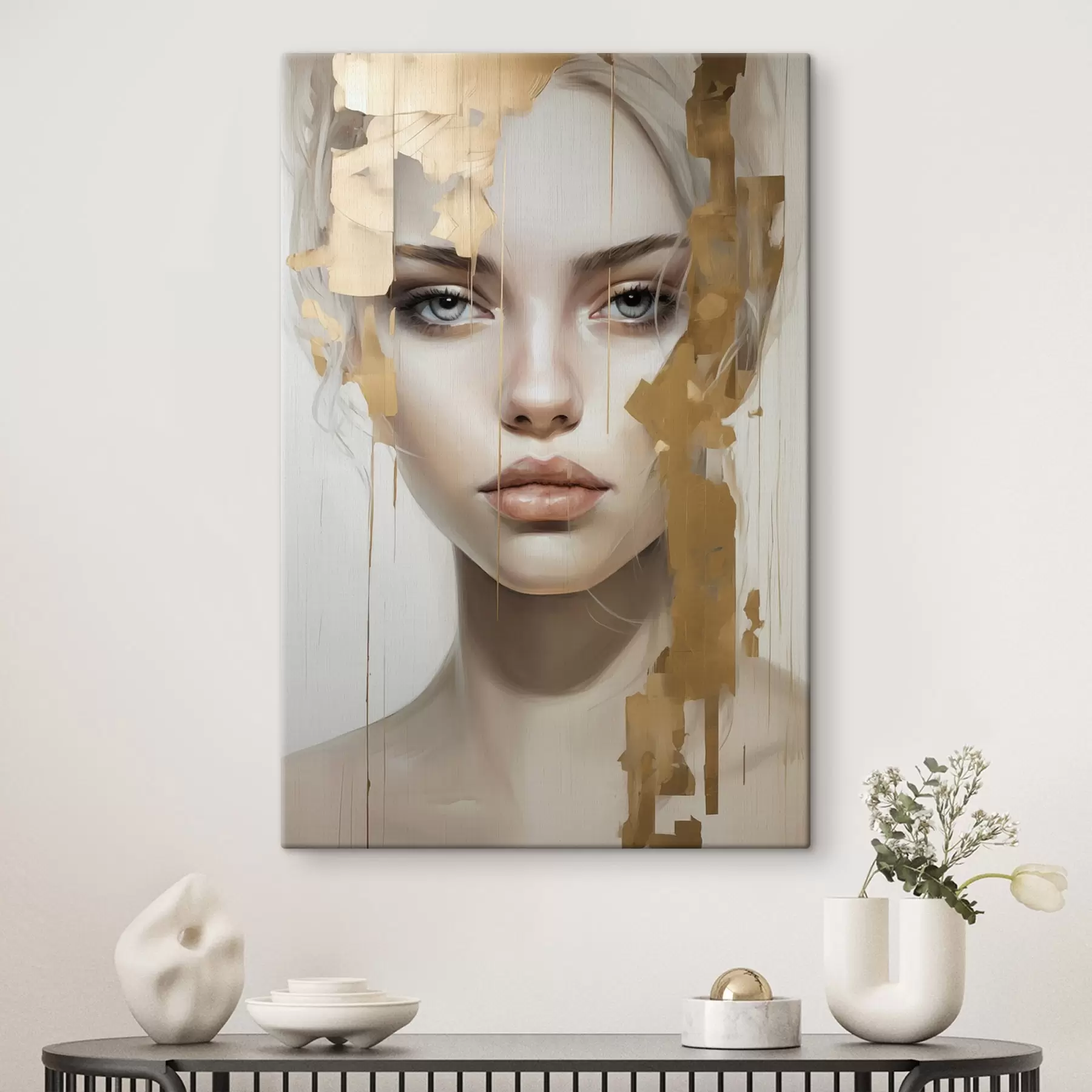 Wandbilder Abstraktes Porträt s45215
