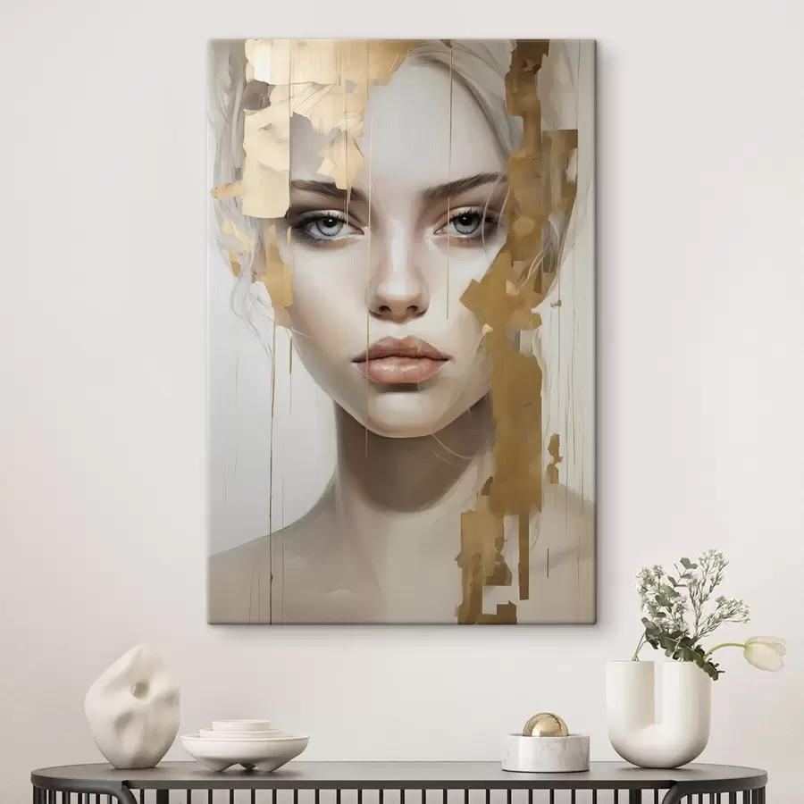 Wandbilder Abstraktes Porträt s45215