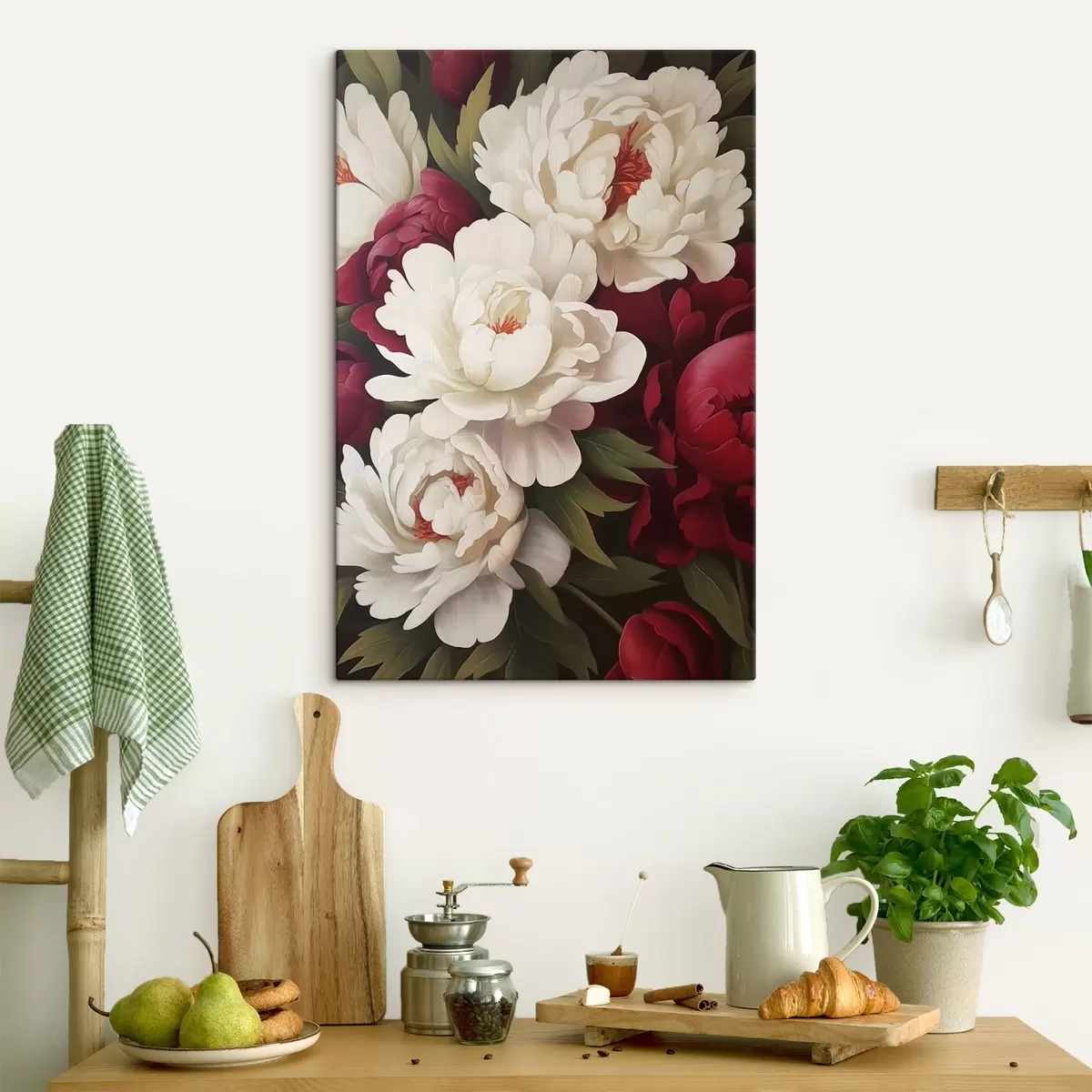 Wandbilder Pfingstrosen s45221