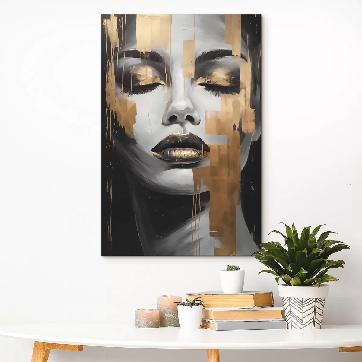 Wandbilder Grafisches Gesicht s45226