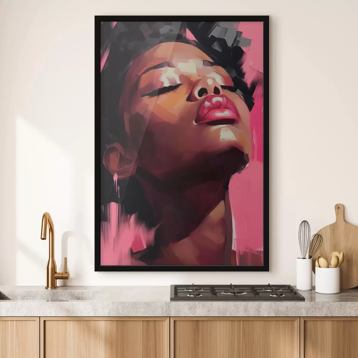 Poster Weibliches Porträt f45223