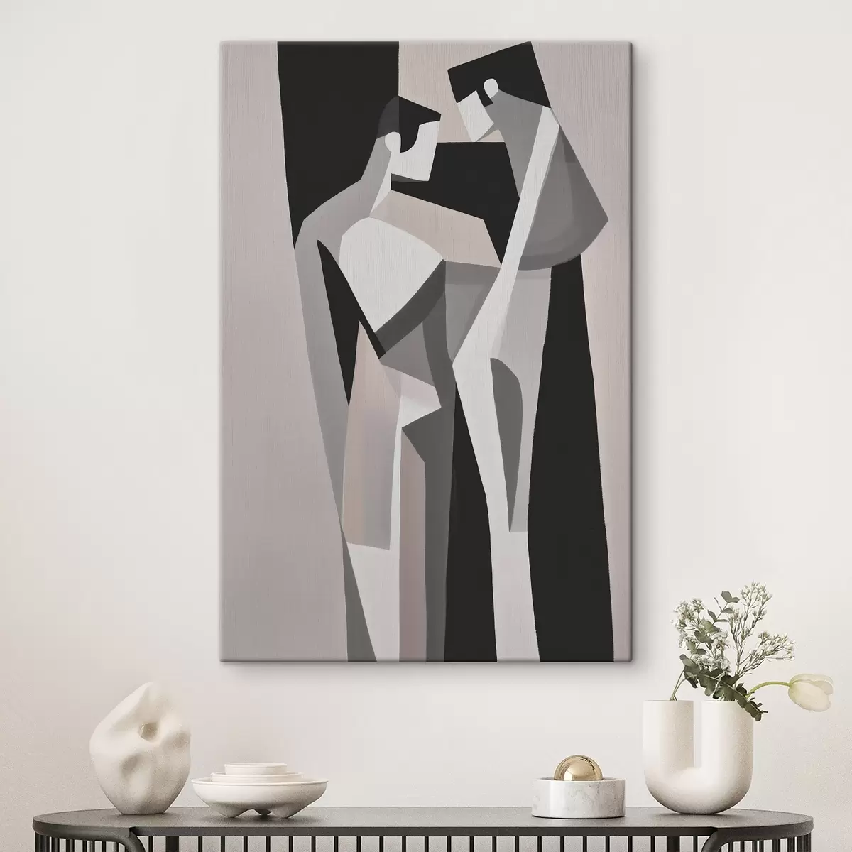 Wandbilder Geometrische Paarbildung s45156