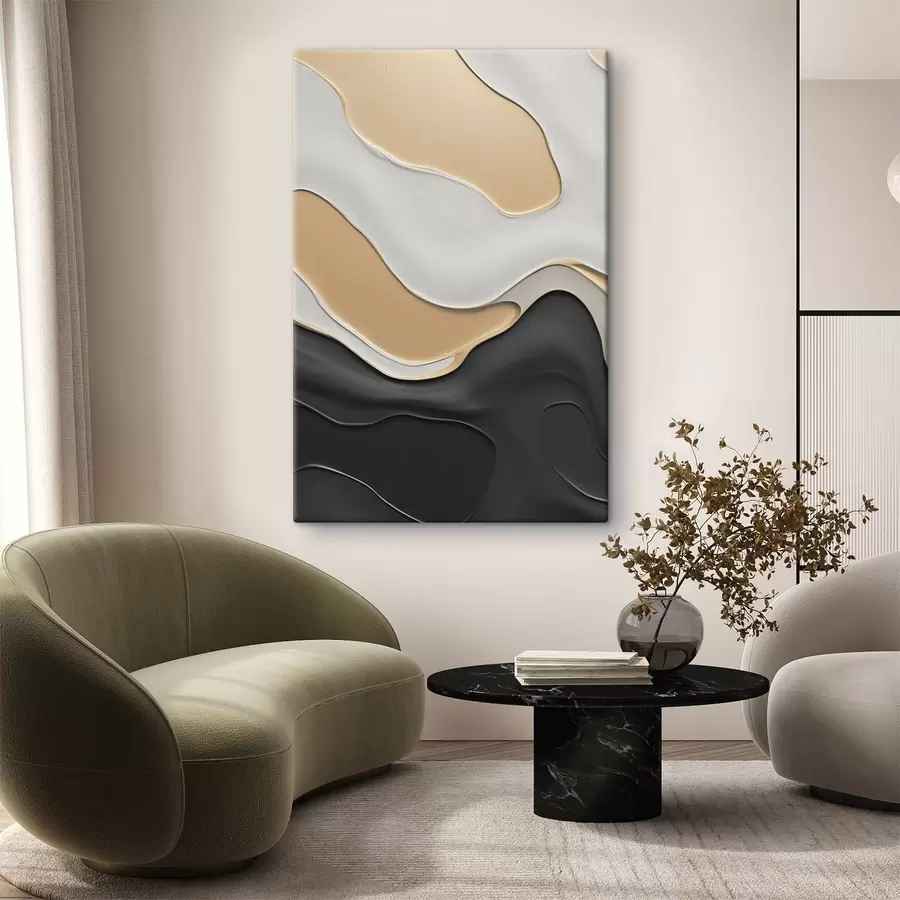 Wandbilder Abstrakte elegante Kurven s45203