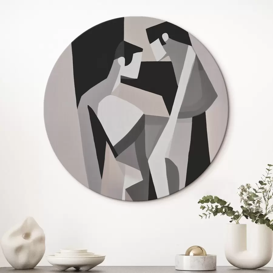 Wandbilder Geometrische Paarbildung r45156