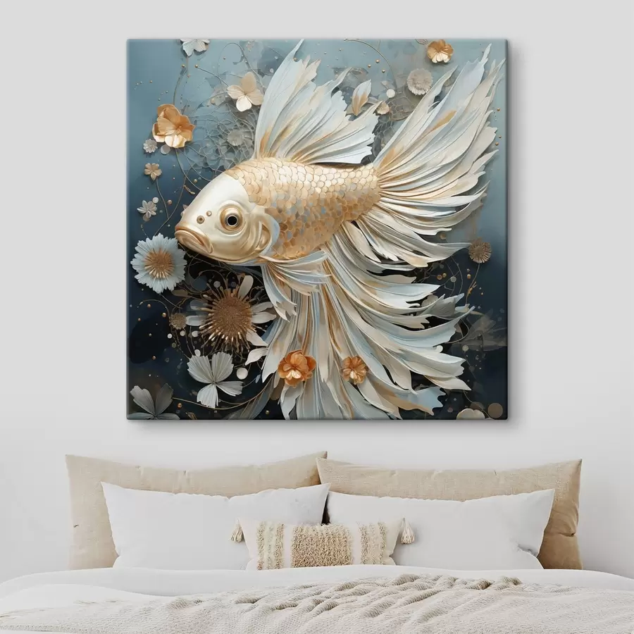 Wandbilder Ein prächtiger Fisch s44556