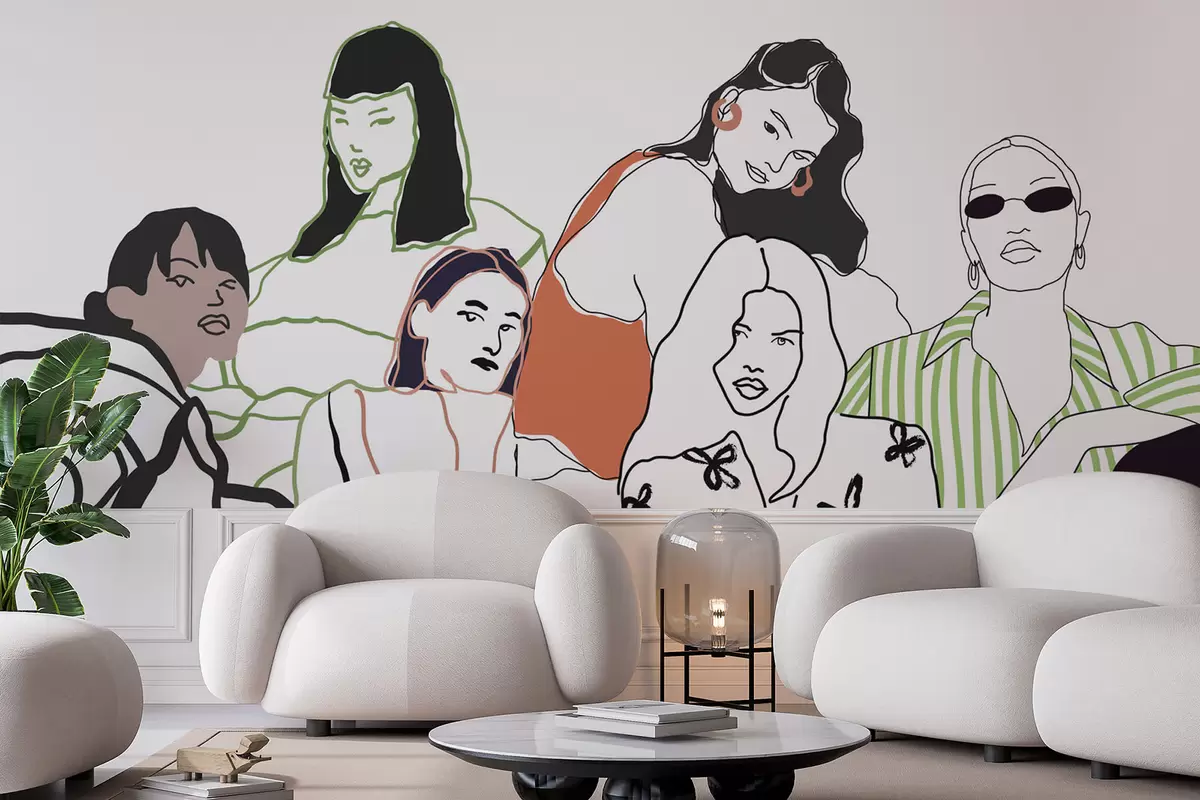 Fototapete Mädchen w04359