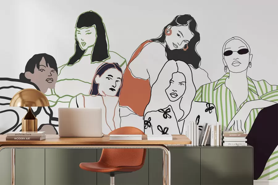 Fototapete Mädchen w04359