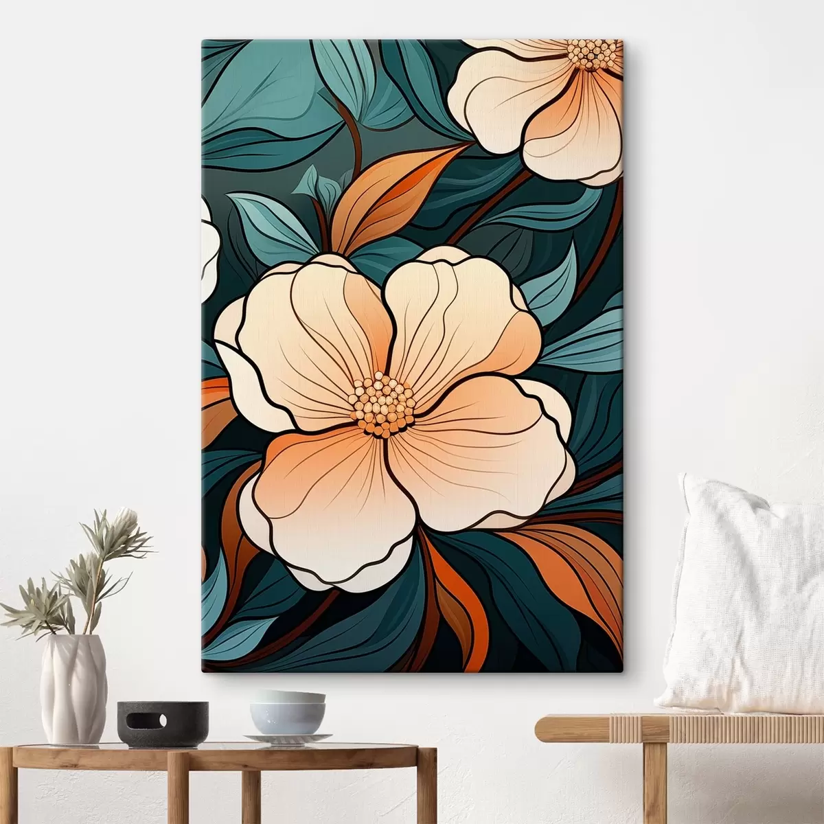 Wandbilder Verschiedene Blumen s45290