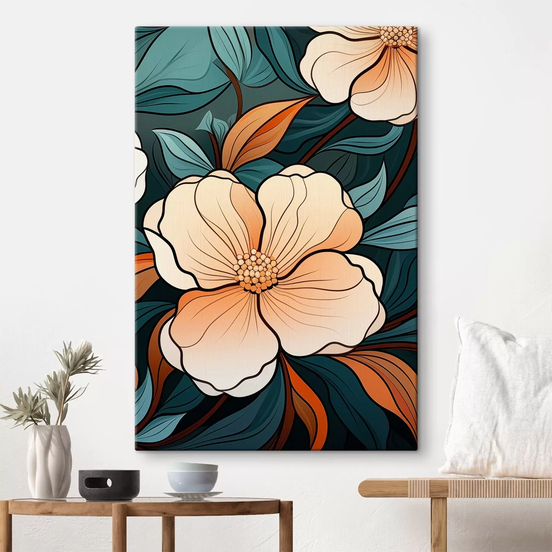 Wandbilder Verschiedene Blumen s45290