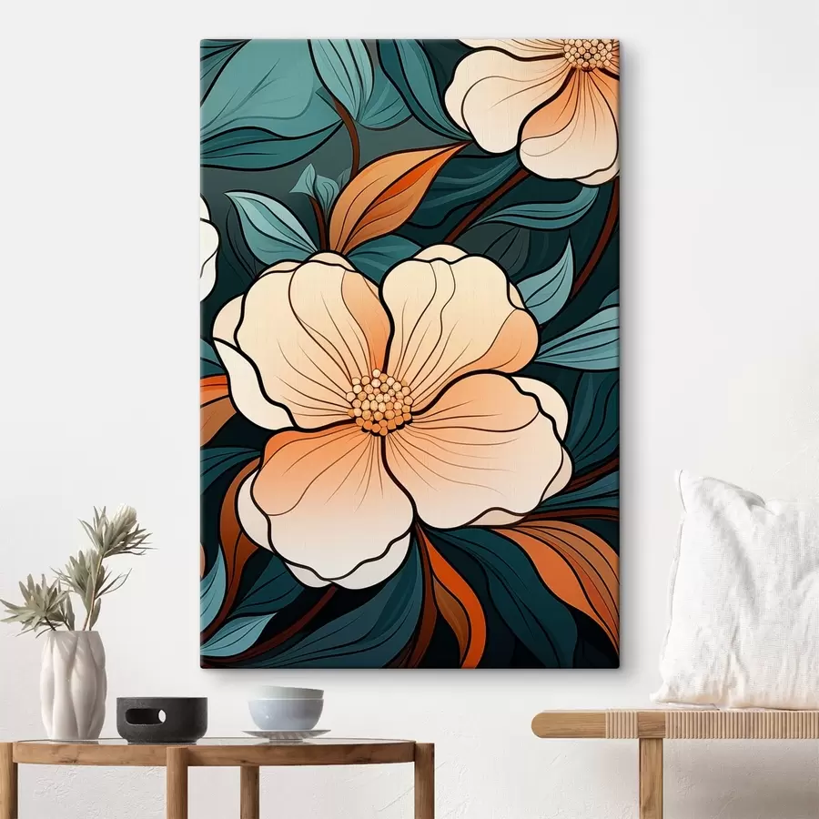 Wandbilder Verschiedene Blumen s45290