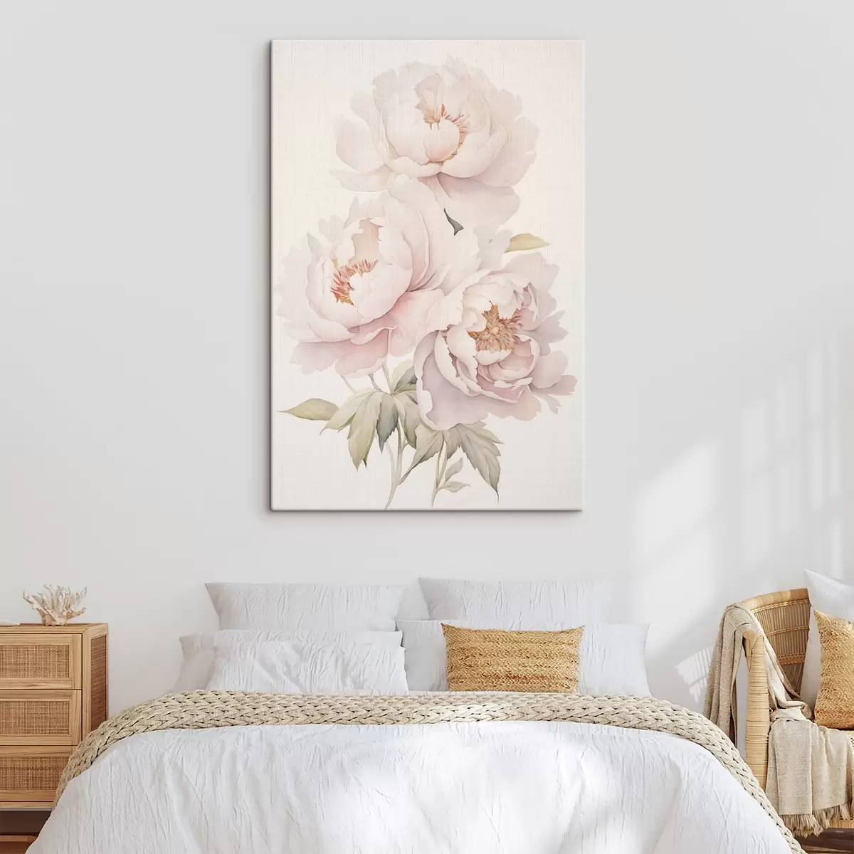 Wandbilder Zarte Pfingstrosen s45293