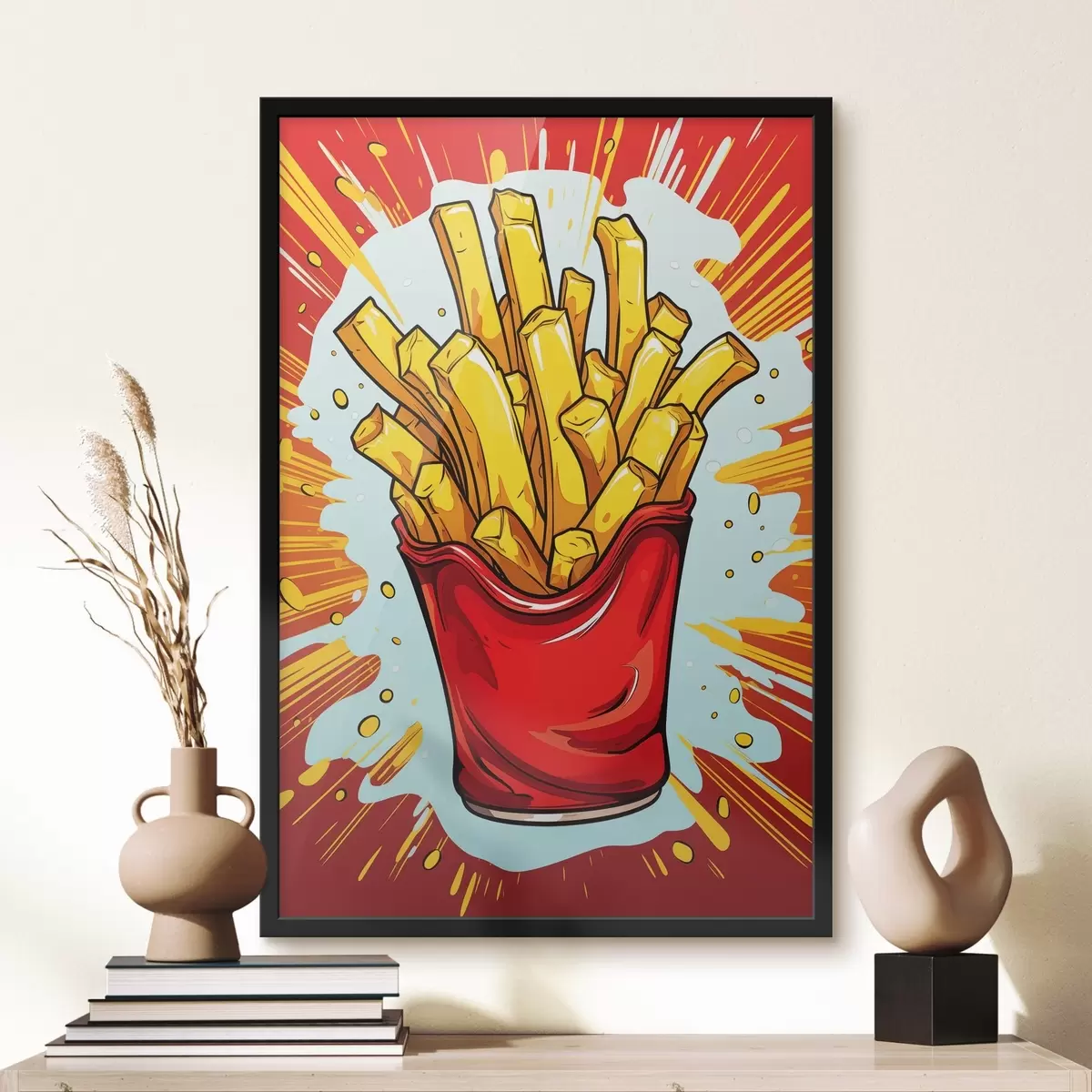 Poster Pommes frites f45276