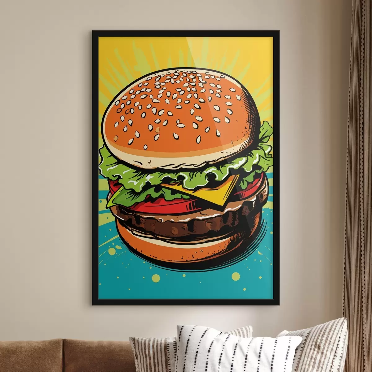 Poster Burger f45277