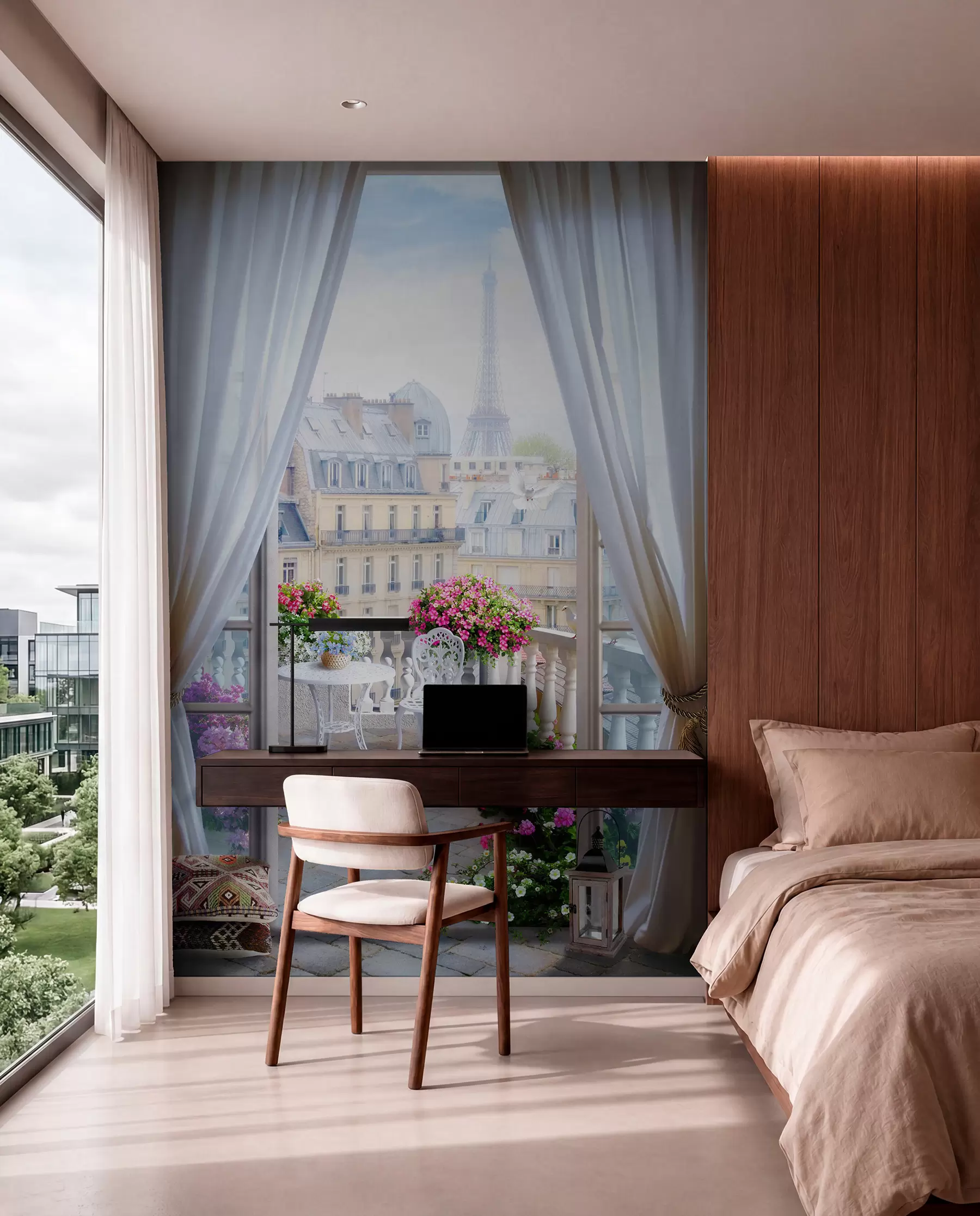 Fototapete Pariser Balkon u79425