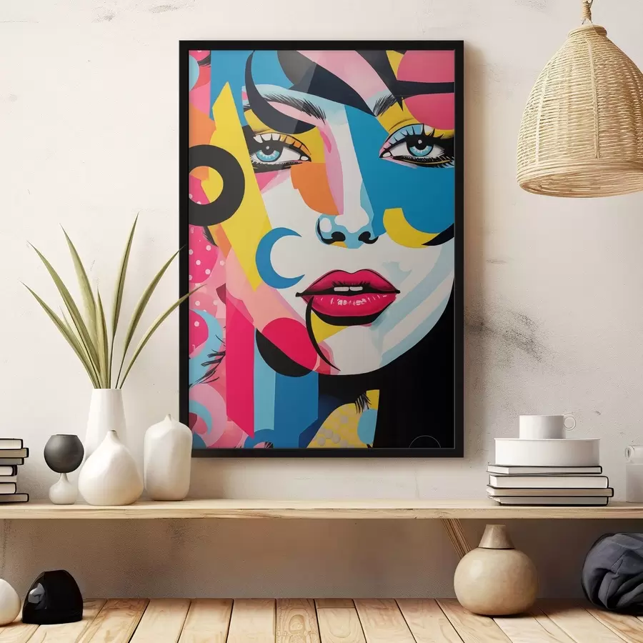 Fototapete Pop-Art-Blick f45283