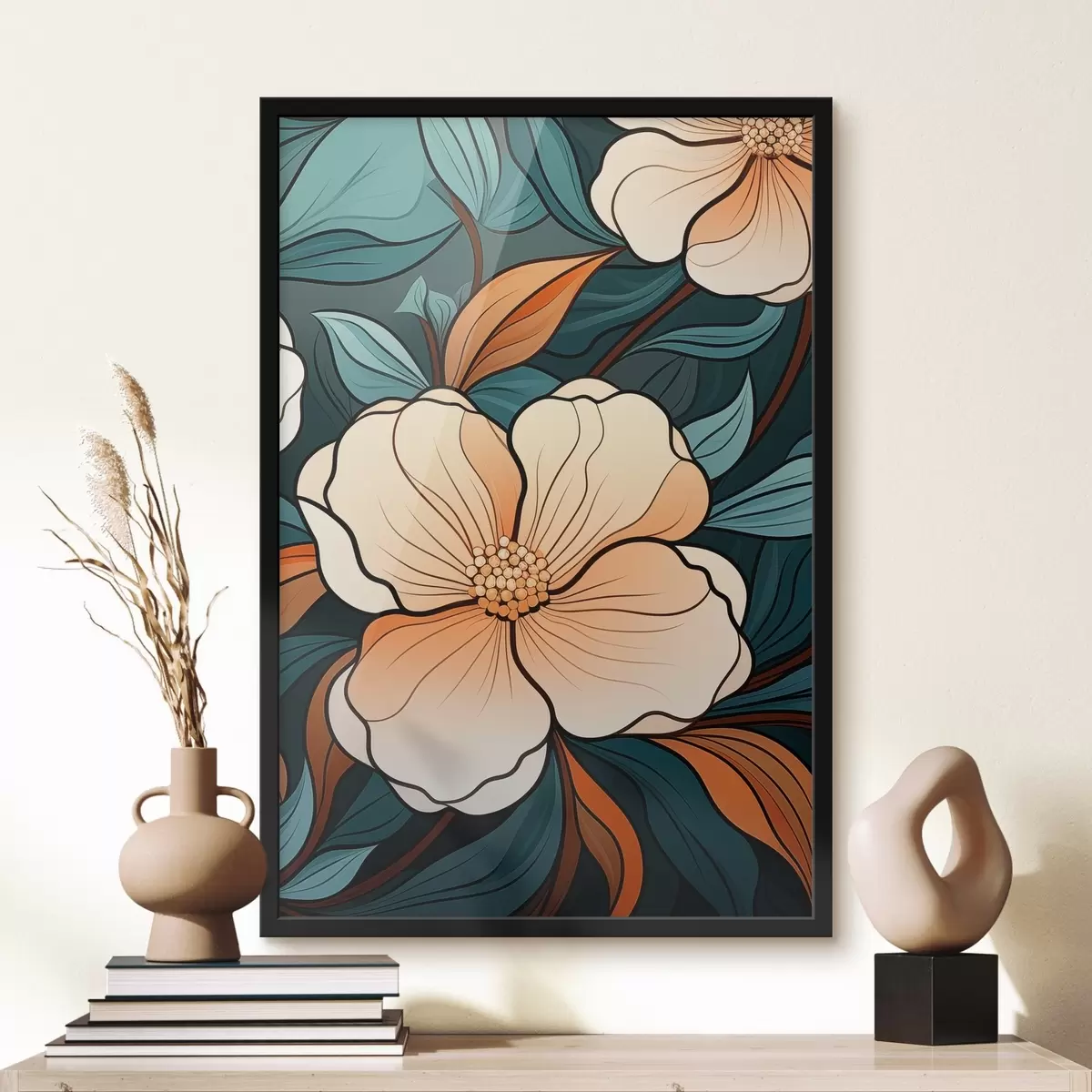 Poster Verschiedene Blumen f45290