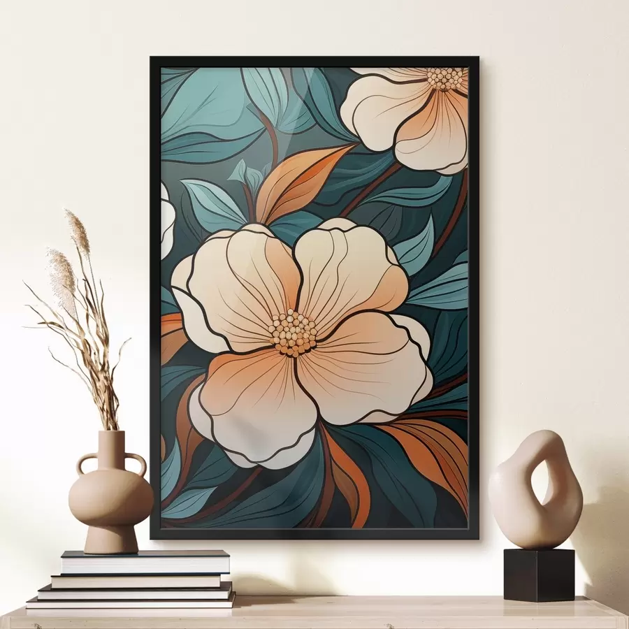 Fototapete Verschiedene Blumen f45290