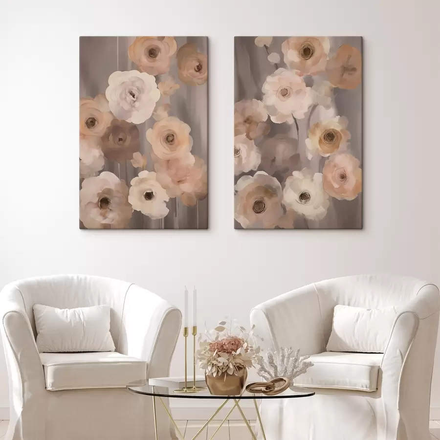 Wandbilder Abstrakte Blumen m00542