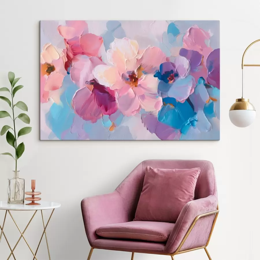 Wandbilder Abstrakte Blumen s45232