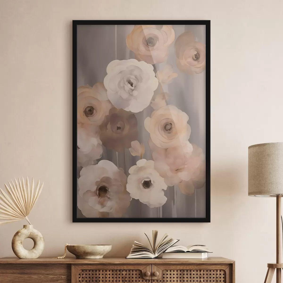 Poster Abstrakte Blumen f45160