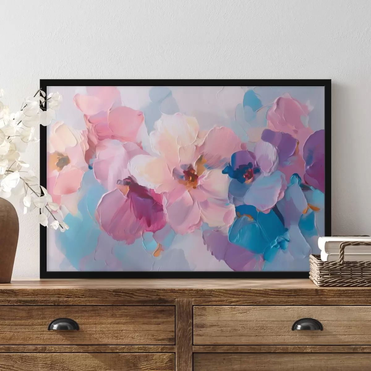 Poster Abstrakte Blumen f45232