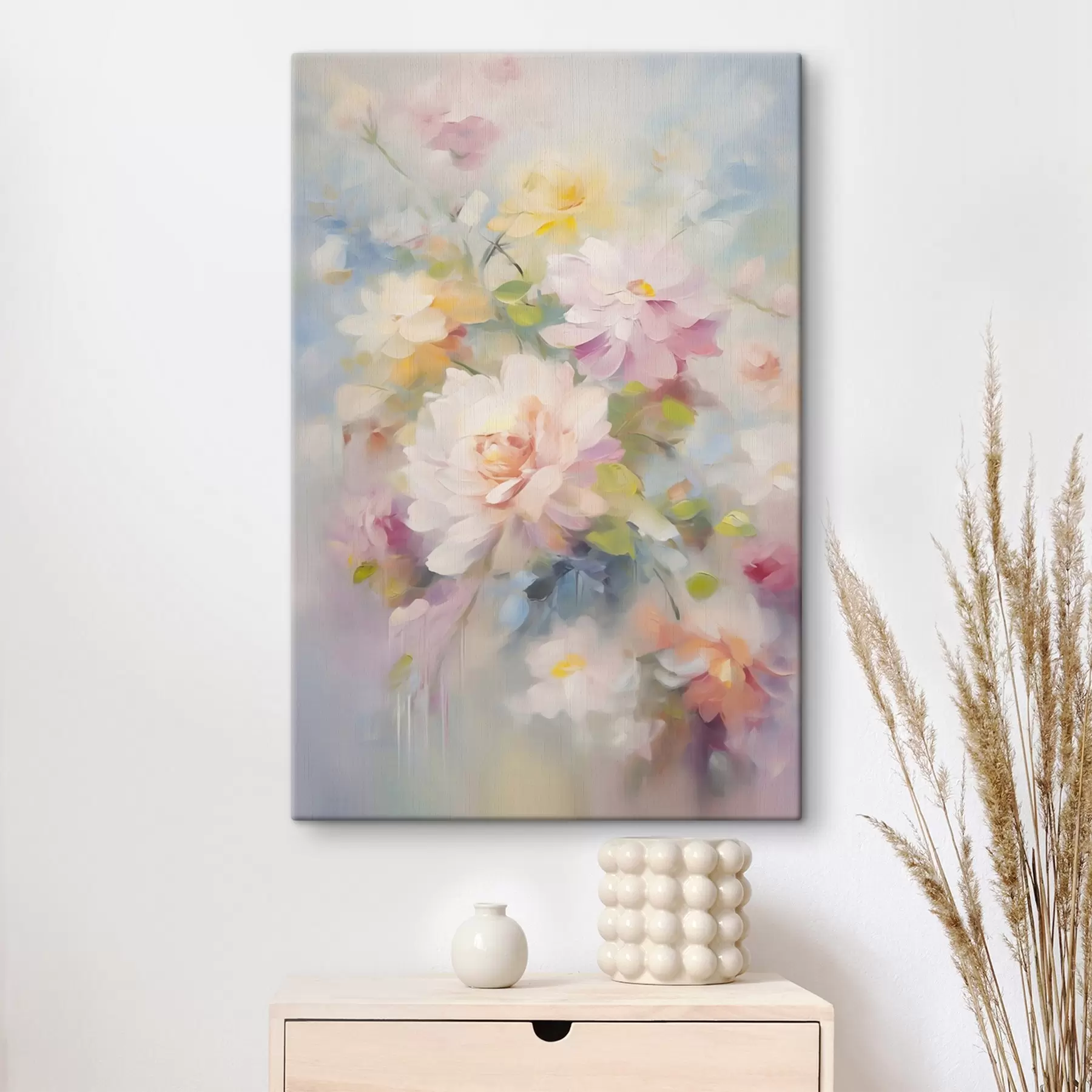 Wandbilder Blumen Nachahmung Malerei s45301