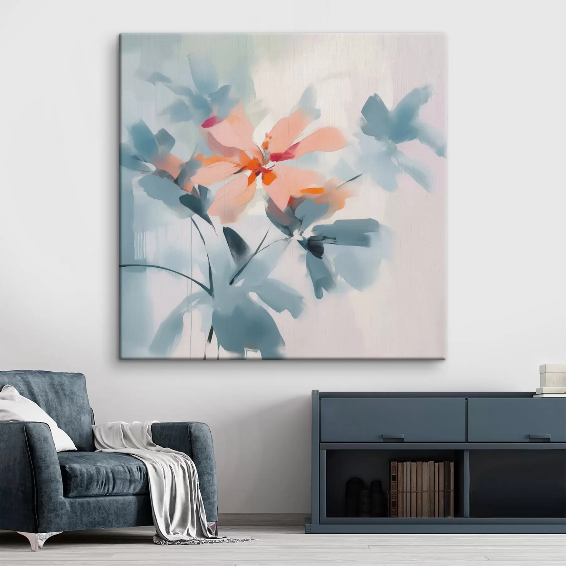 Wandbilder Abstrakte Blumen s45304